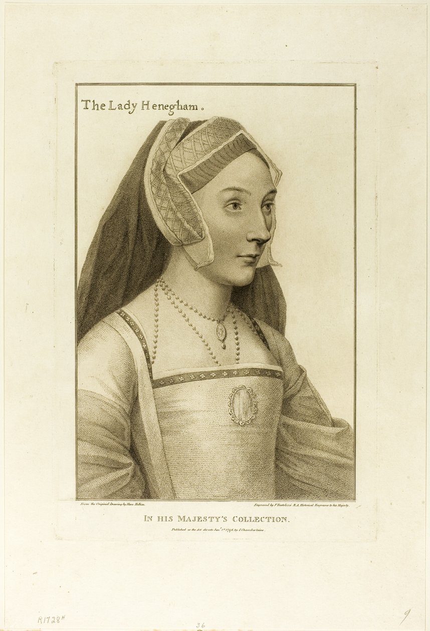Lady Henegham tekijältä Francesco Bartolozzi