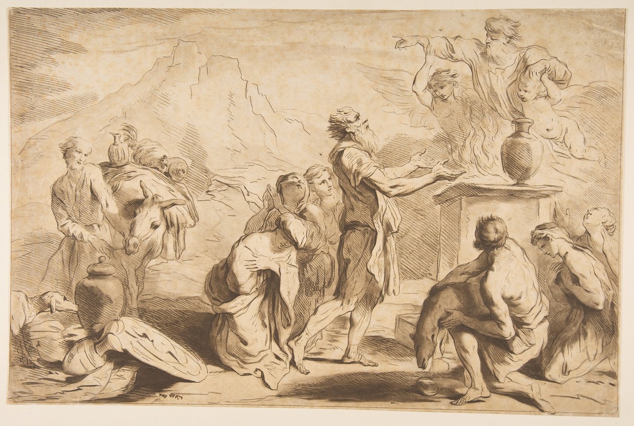 Nooan uhri, 1765. tekijältä Francesco Bartolozzi