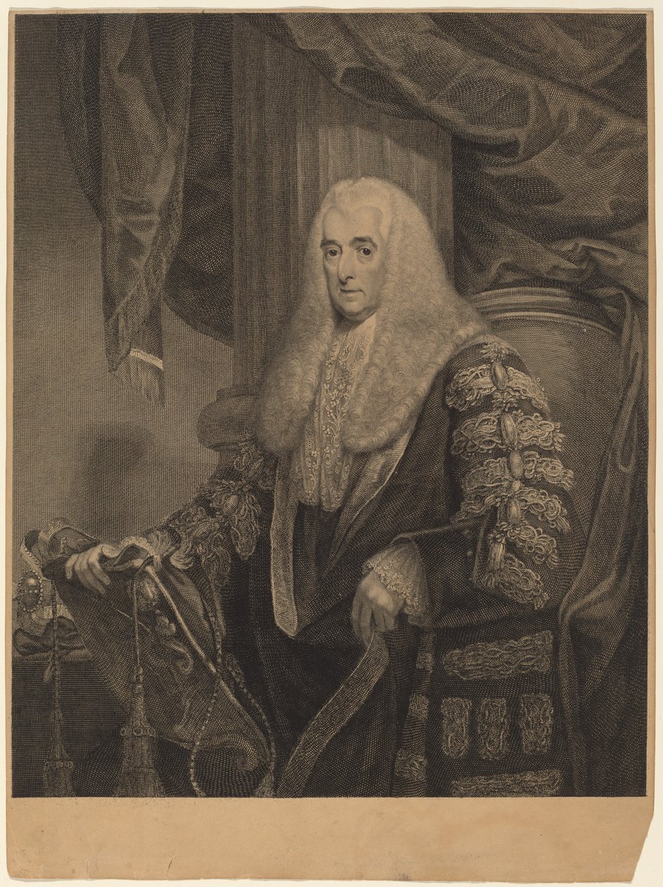 Alexander, Lord Loughborough tekijältä Francesco Bartolozzi after James Northcote