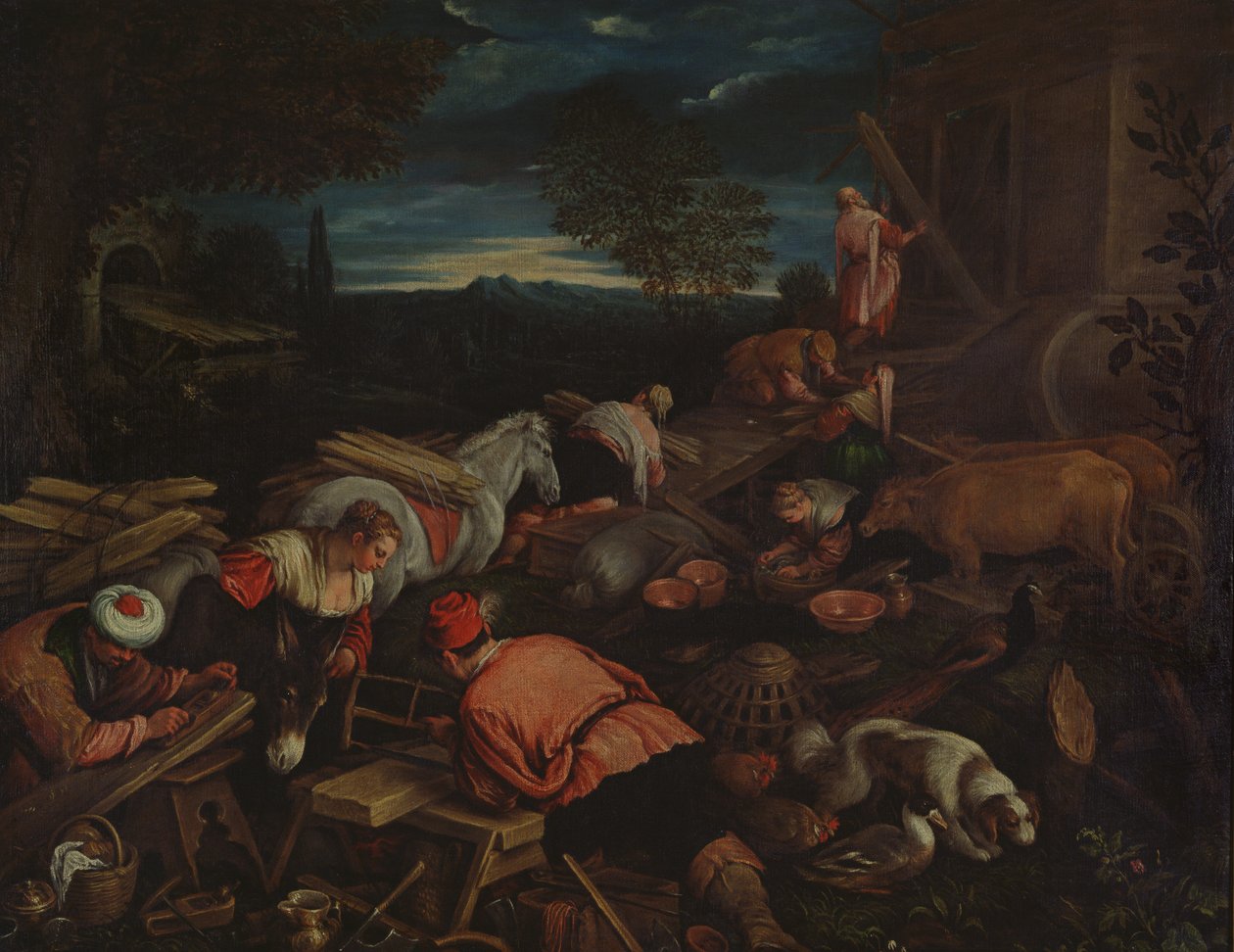 Arkin rakentaminen tekijältä Francesco Bassano