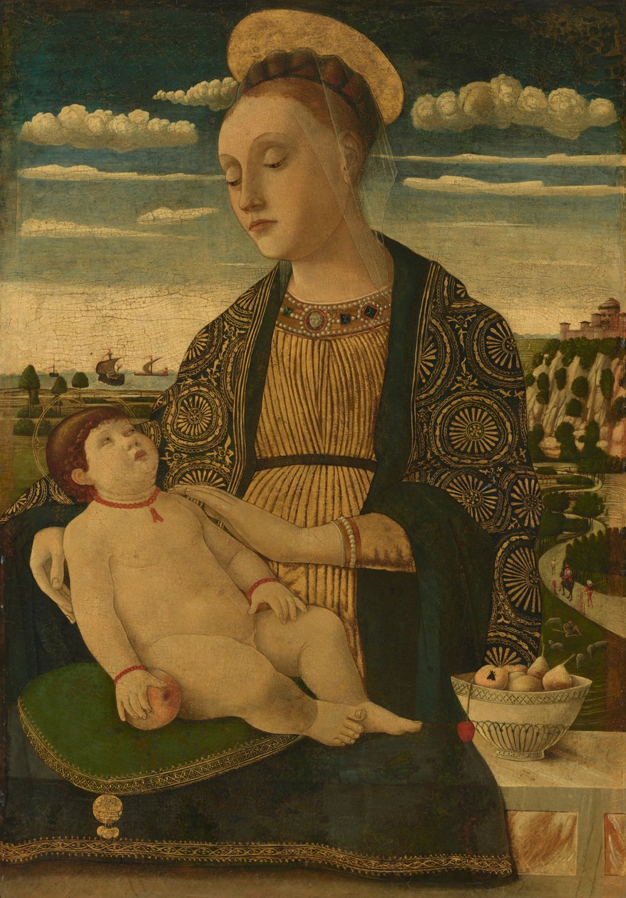 Madonna ja lapsi tekijältä Francesco Benaglio