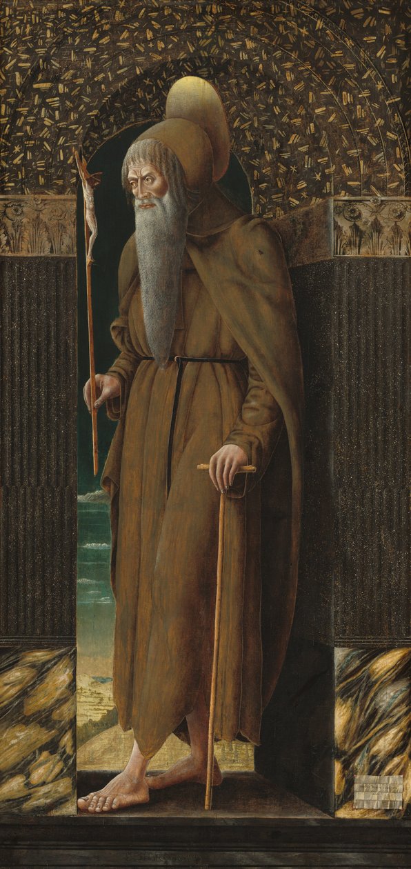 Pyhä Hieronymus, n. 14701475. tekijältä Francesco Benaglio