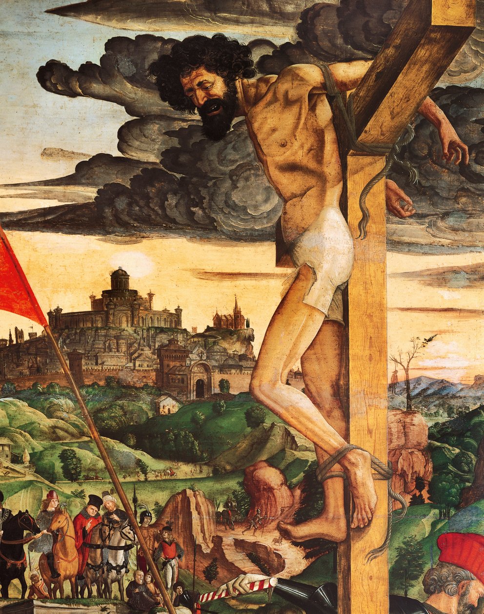 Varas, yksityiskohta Ristiinnaulitsemisesta, Francesco de