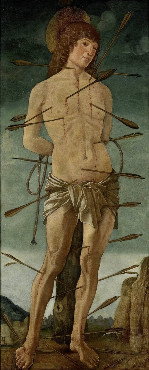 Pyhä Sebastian tekijältä Francesco Bonsignori (attributed to)