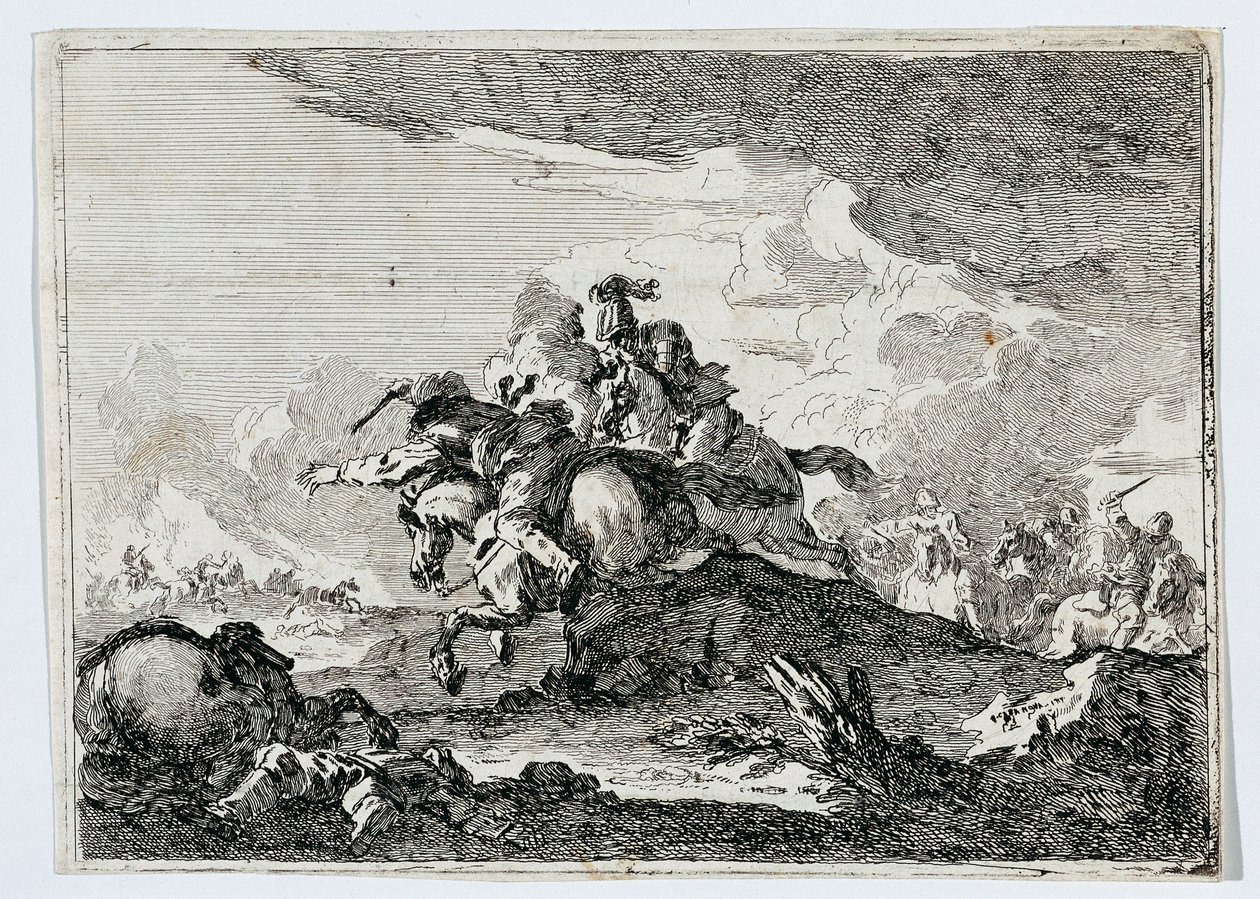 ratsuväen taistelu tekijältä Francesco Casanova
