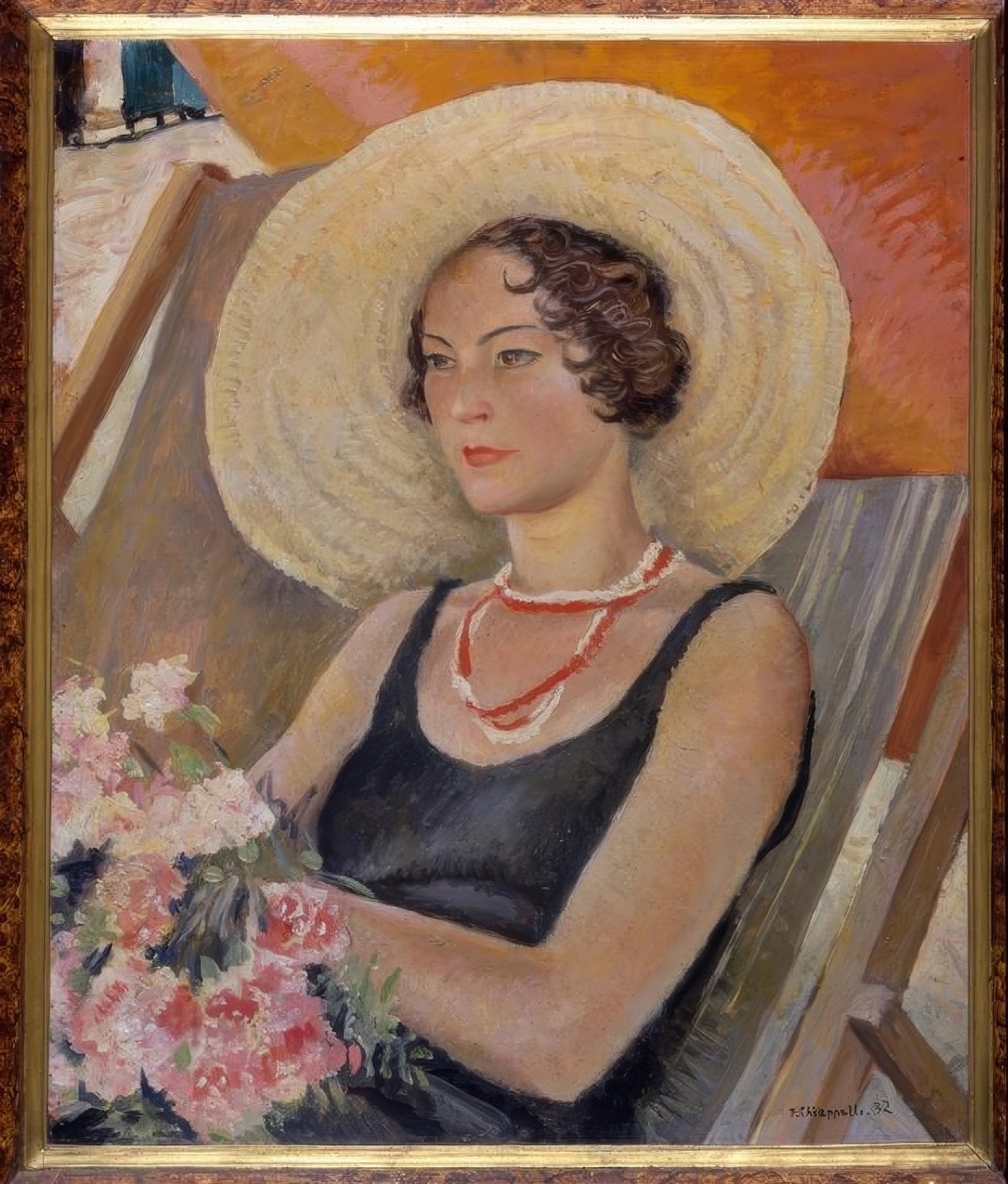 Fanciulla al sole tekijältä Francesco Chiappelli