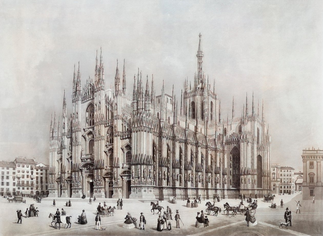 Duomo tai katedraali, Milano, Italia tekijältä Francesco Citterio
