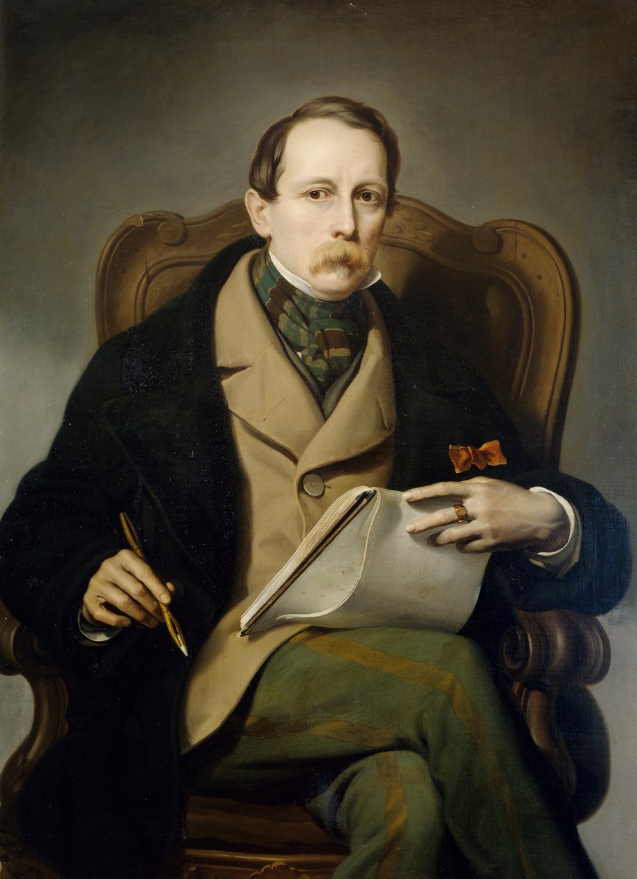 Omakuva, Francis Coghetti (1802-1875) tekijältä Francesco Coghetti