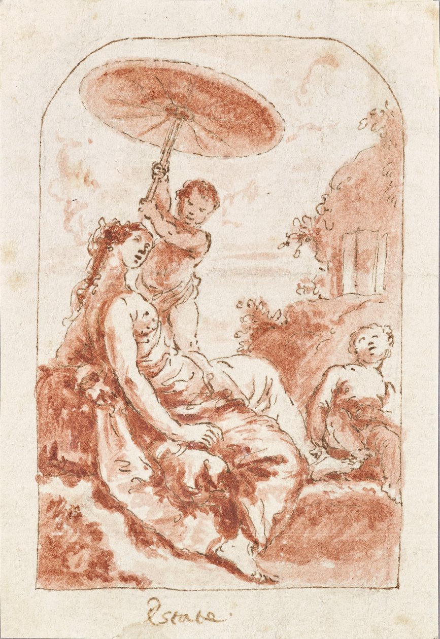 Kesän allegoria tekijältä Francesco Fontebasso