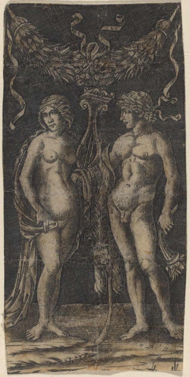 Hercules ja Deianira tekijältä Francesco Francia or Peregrino da Cesena
