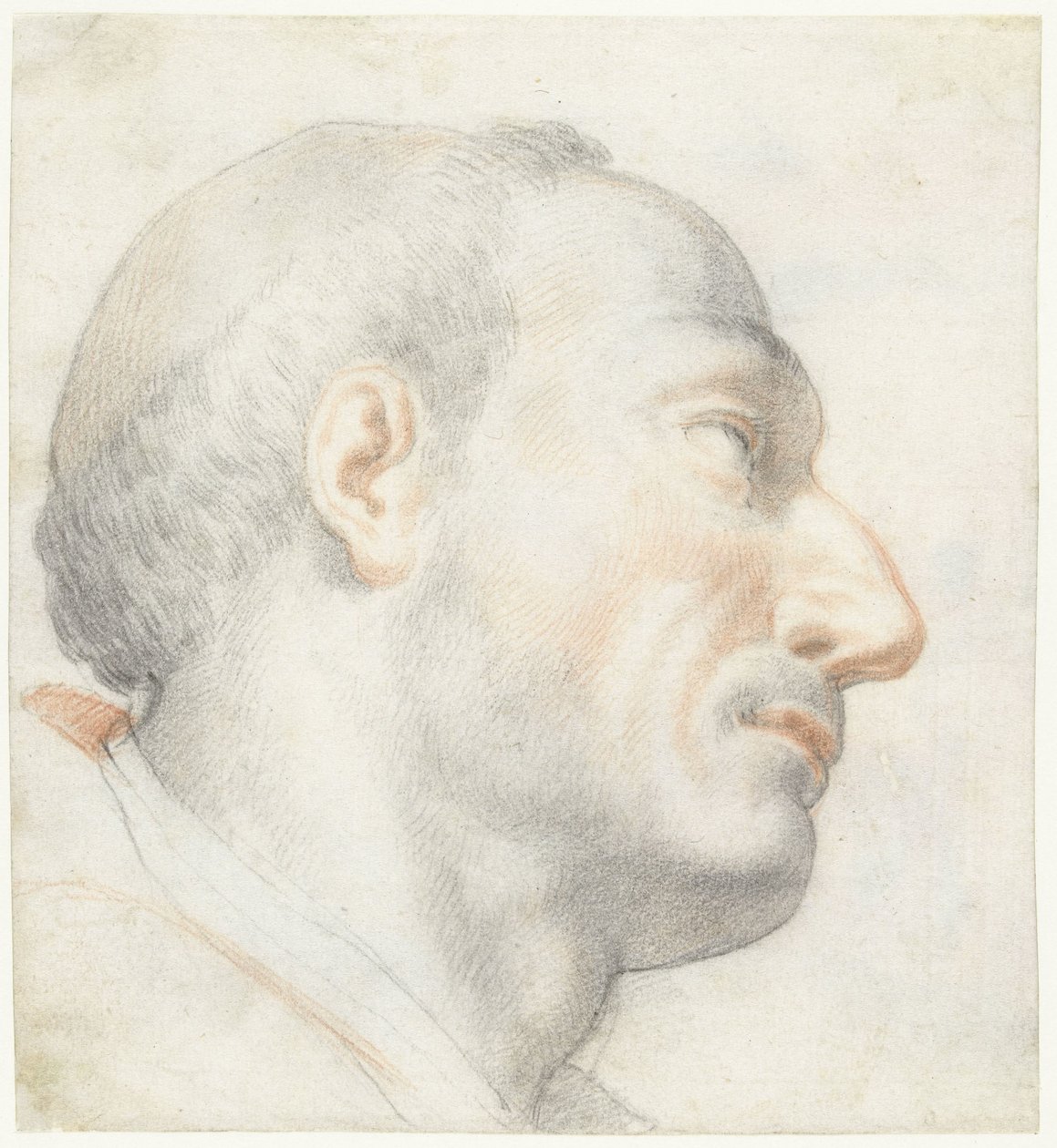 San Carlo Borromeon johtaja tekijältä Francesco Furini (attributed to)