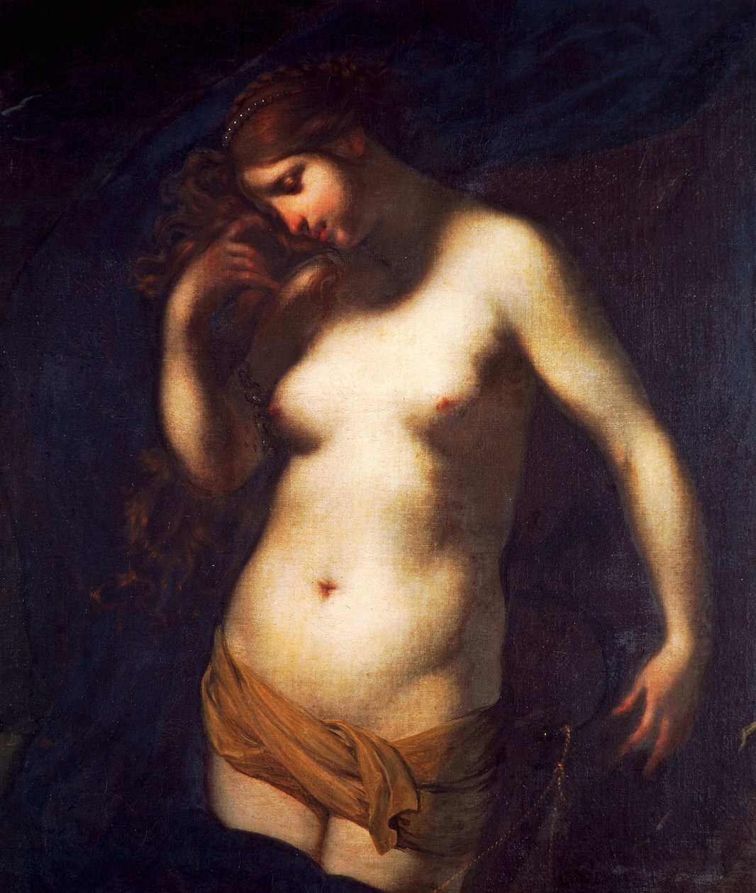 Andromeda (öljy kankaalle) tekijältä Francesco Furini