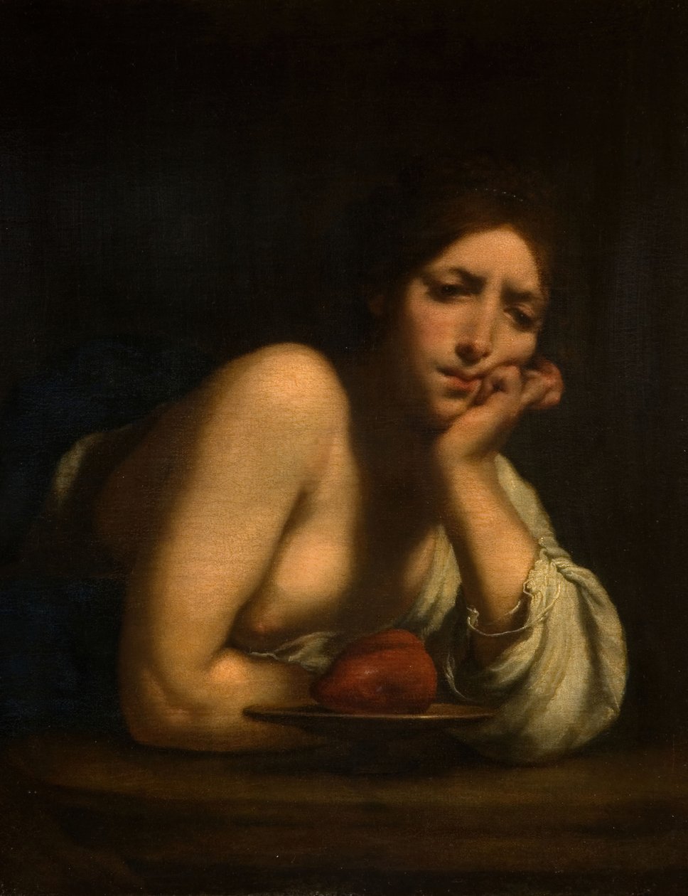 Sigismunda Guiscardon sydämen kanssa, 1645. tekijältä Francesco Furini