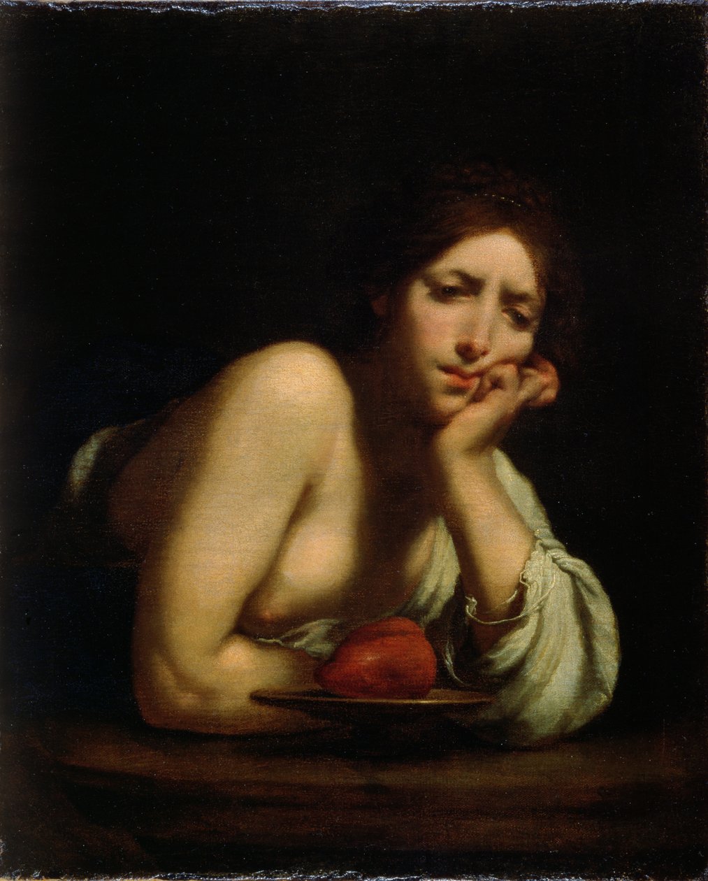 Sigismunda Guiscardon sydämen kanssa, 1645 tekijältä Francesco Furini