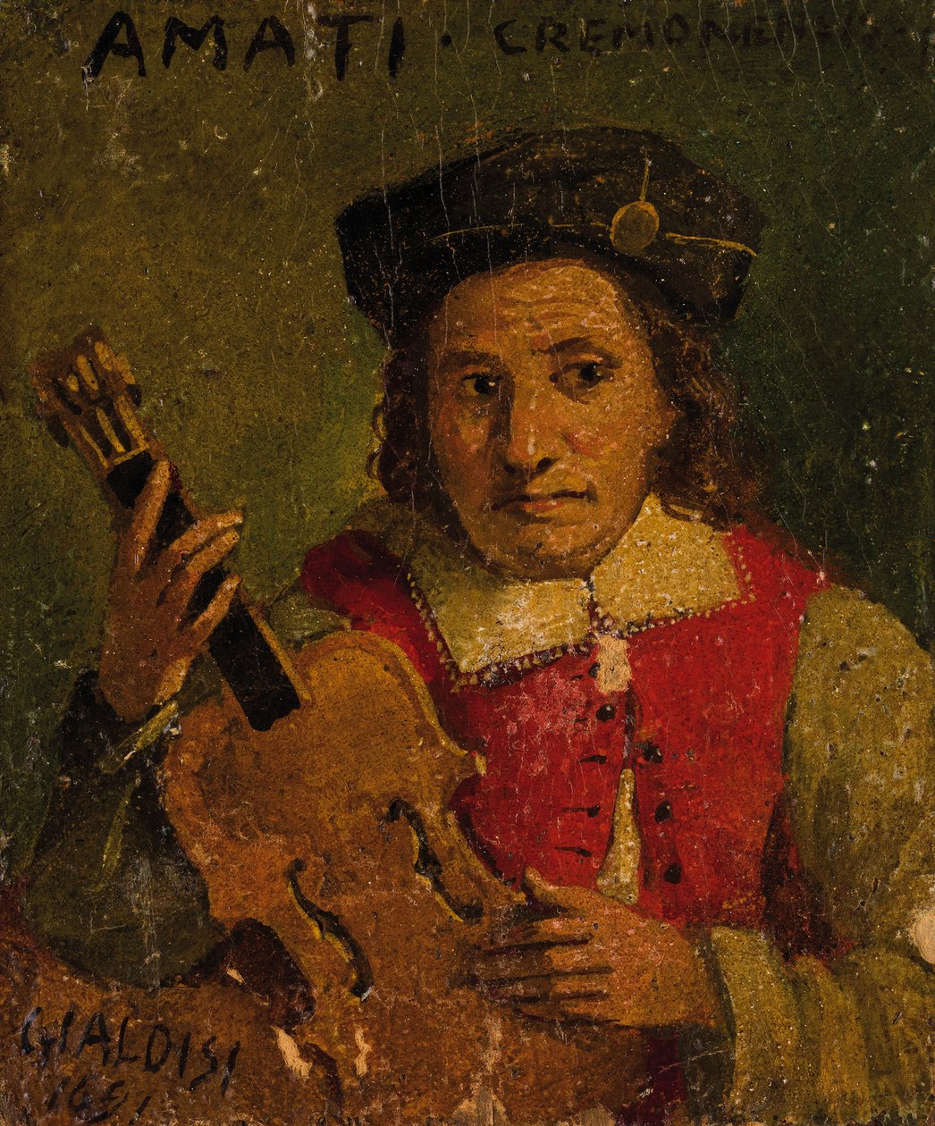 Nicola Amatin muotokuva 1596-1684, 1600-luvun loppu.. tekijältä Francesco Gialdisi