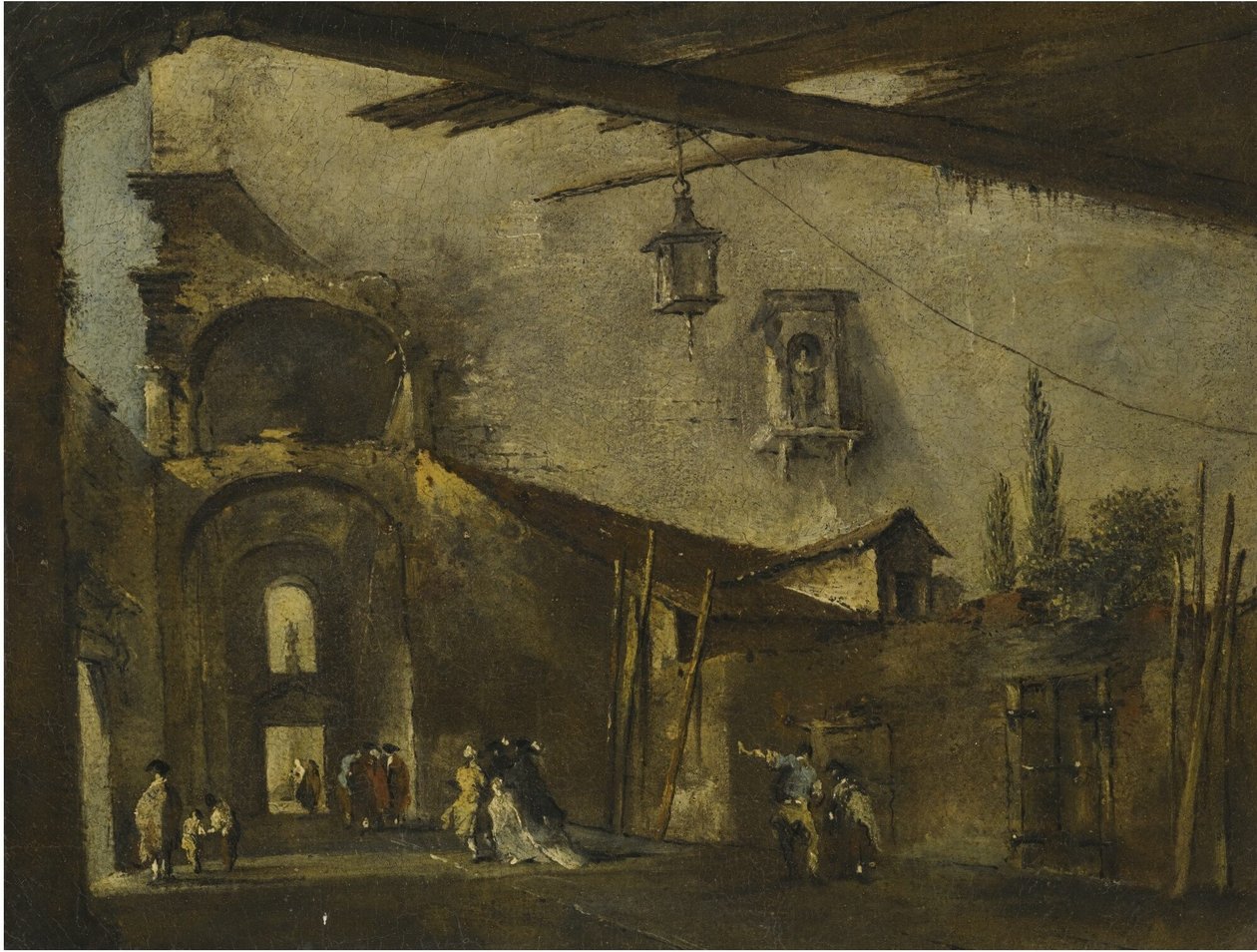 Katu Venetsiassa tekijältä Francesco Guardi