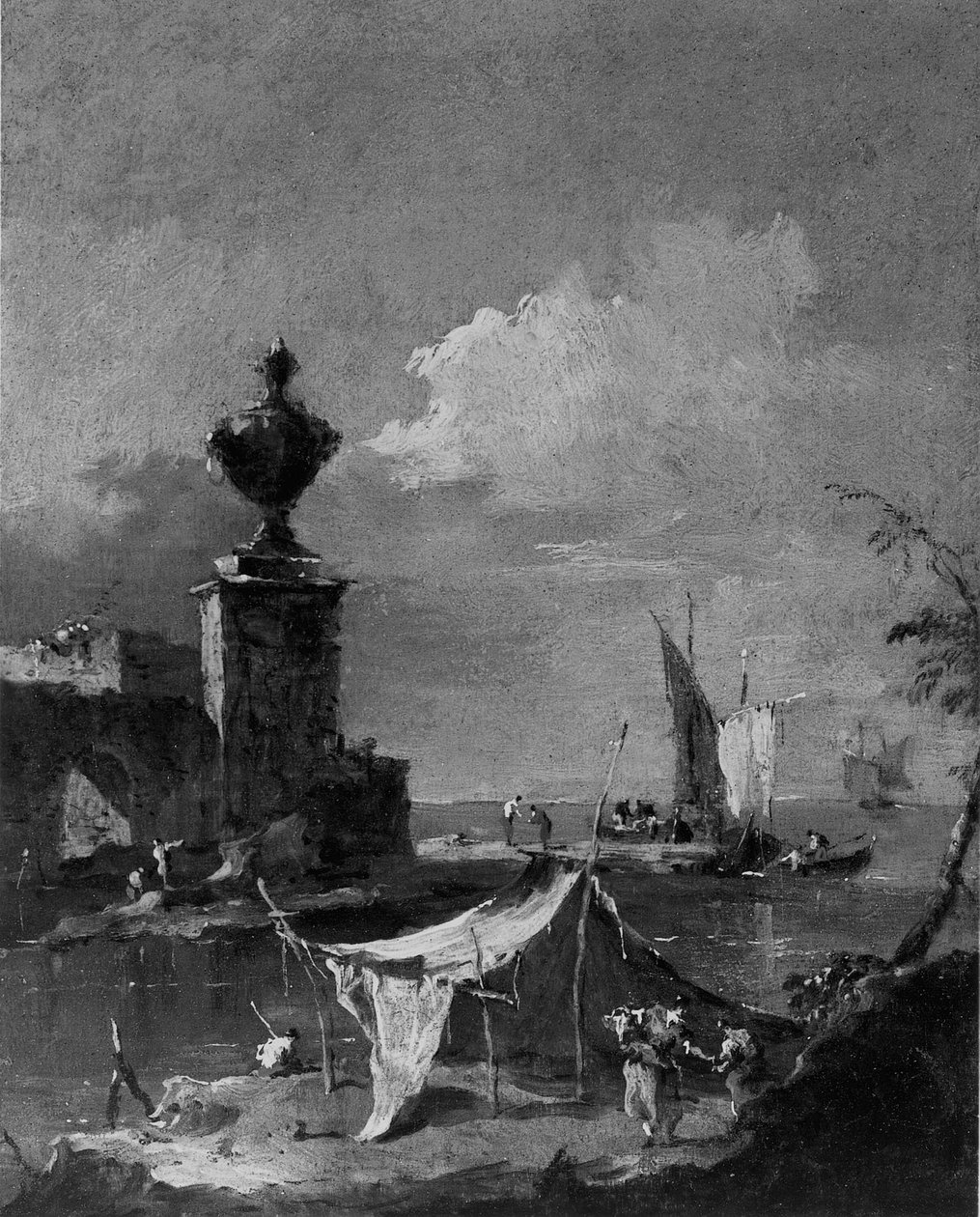 Capriccio: Laguuni tekijältä Francesco Guardi