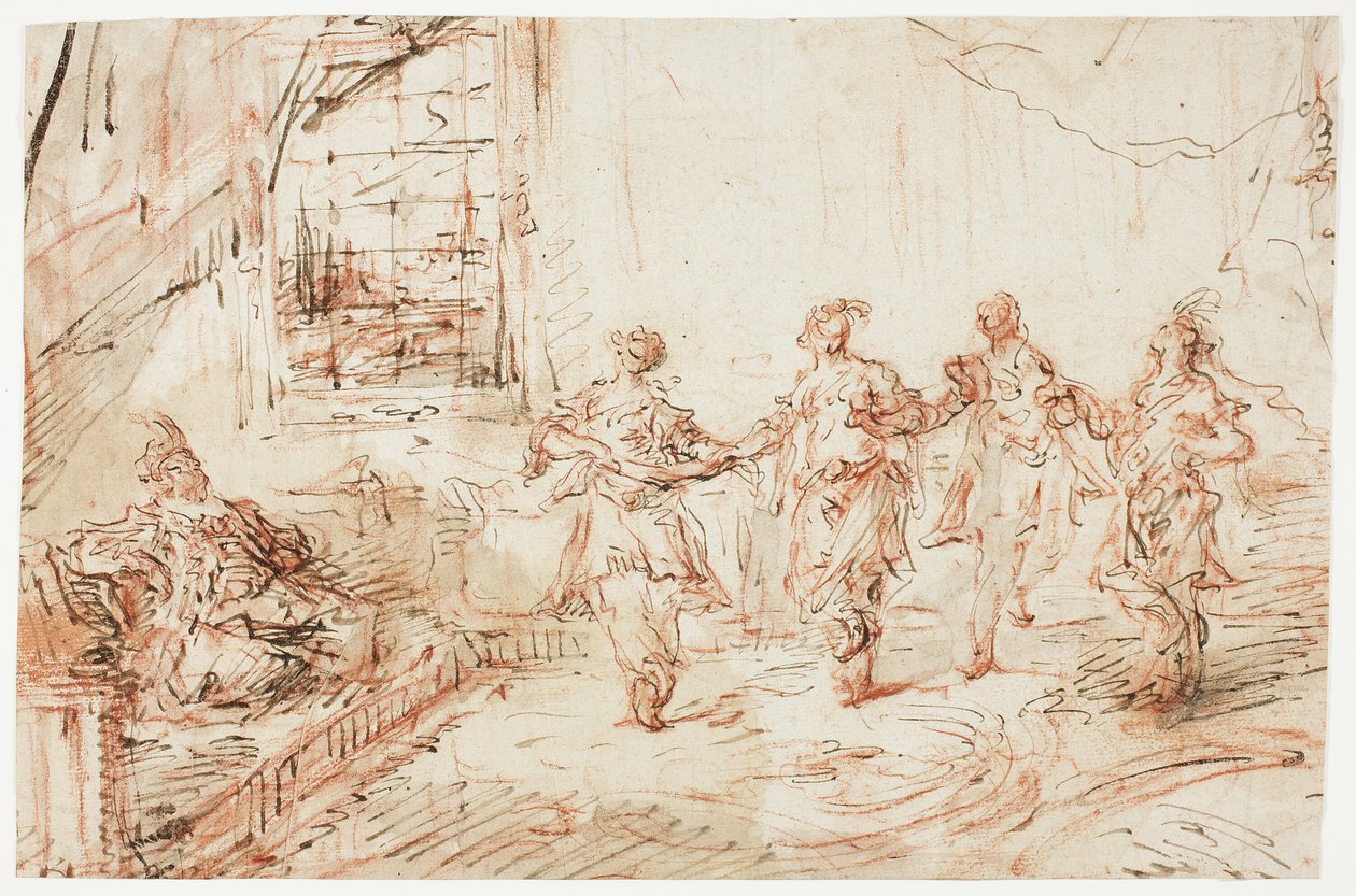Harem kohtaus tekijältä Francesco Guardi