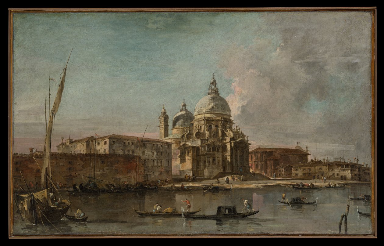 Santa Maria della Salute tekijältä Francesco Guardi