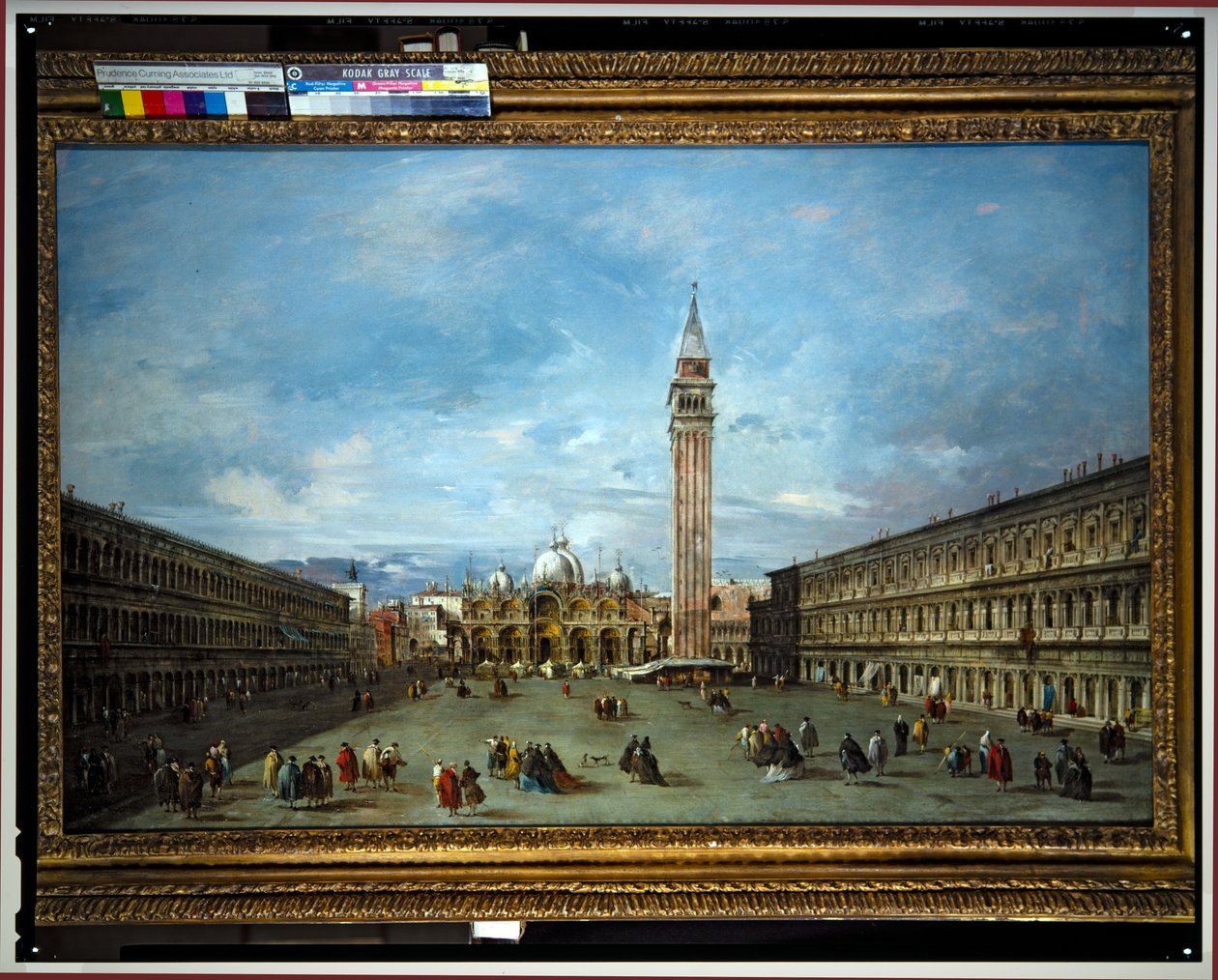Pyhän Markuksen aukio, Venetsia tekijältä Francesco Guardi