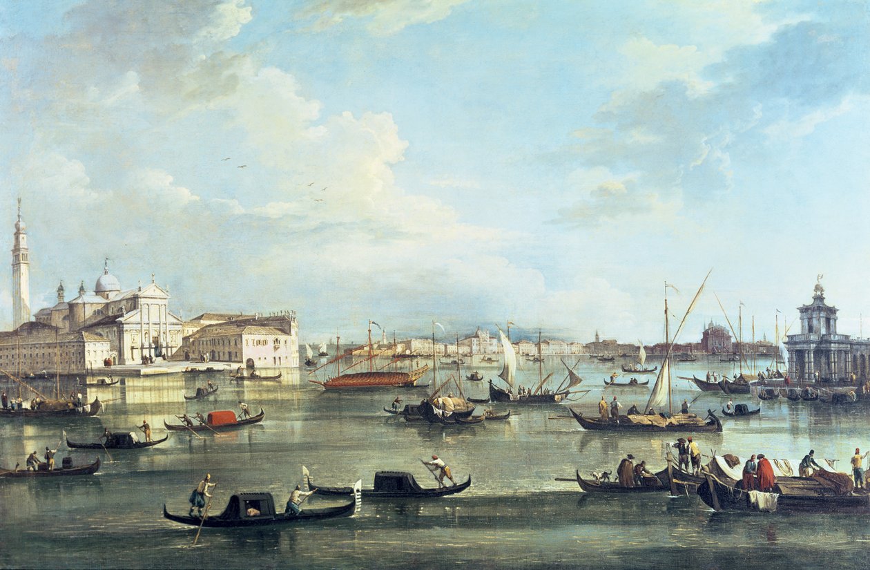 Pyhän Markuksen allas tekijältä Francesco Guardi