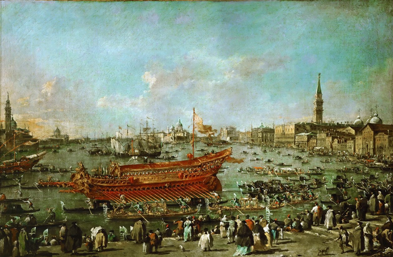 Doge Bucintorolla lähellä Riva di Sant