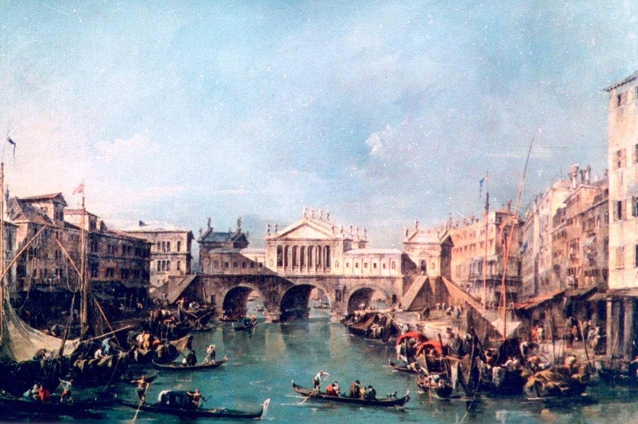 Venetsia, 1775 tekijältä Francesco Guardi