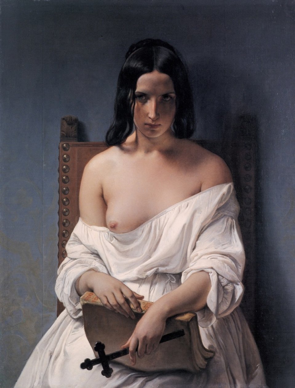 Italialainen:  La Meditazione Italian historian pohdiskelu tekijältä Francesco Hayez