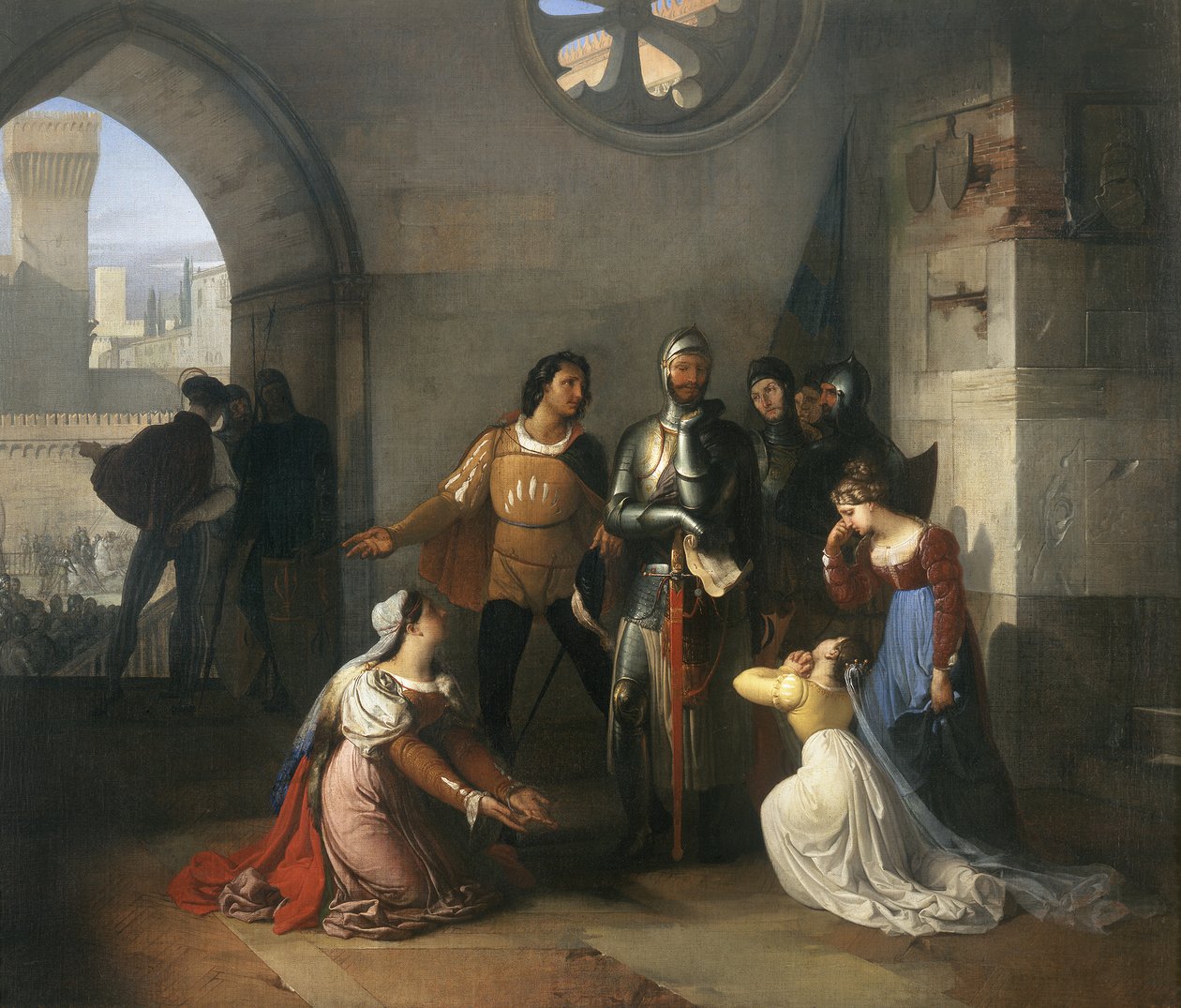 Pietro Rossi tekijältä Francesco Hayez