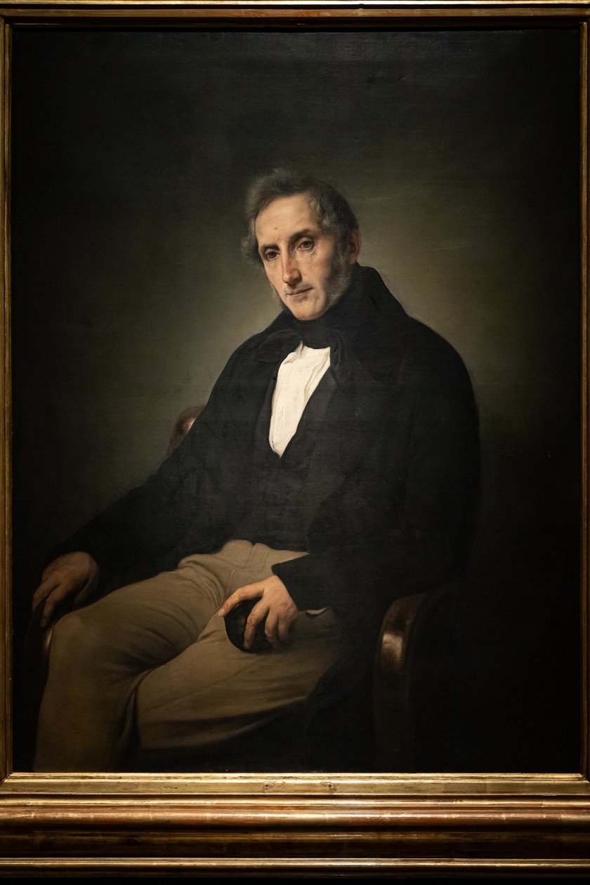 Alessandro Manzonin muotokuva tekijältä Francesco Hayez