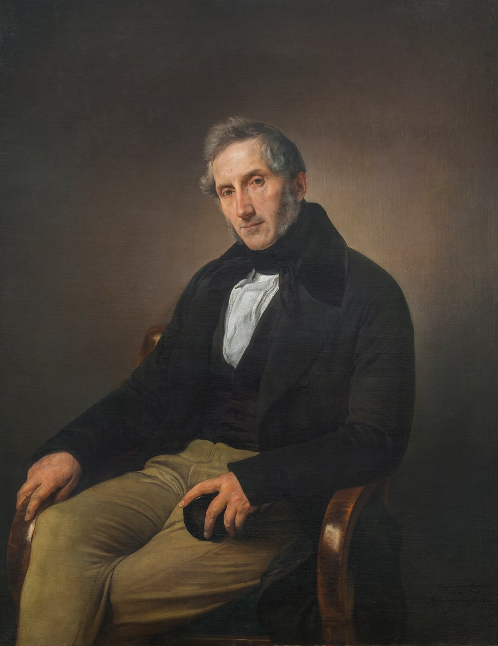Alessandro Manzonin muotokuva tekijältä Francesco Hayez