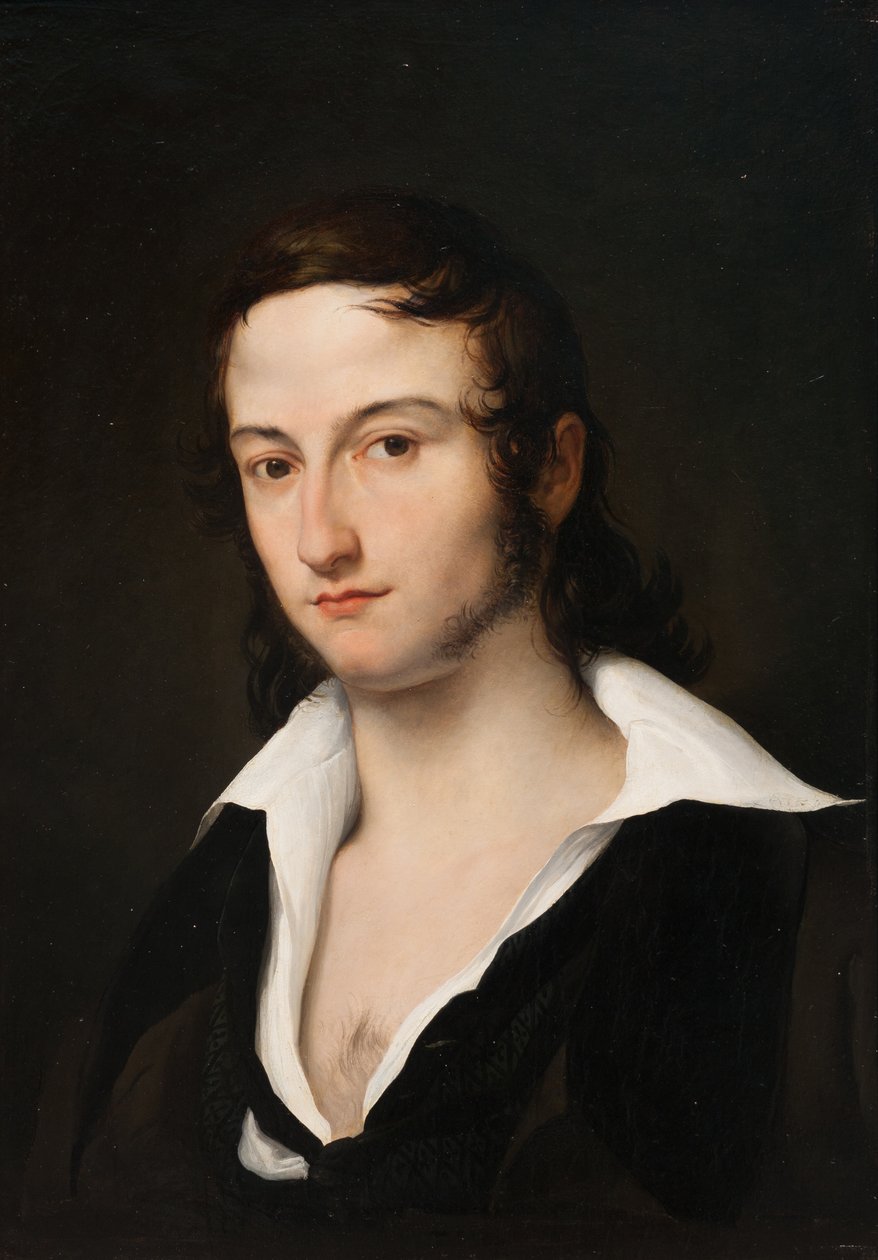 Carlo Della Biancan muotokuva, 1823. tekijältä Francesco Hayez