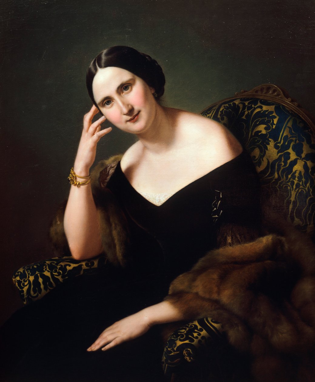Caterina Bonvicini Cardinalen muotokuva, Francesco Hayezin (1791-1882), öljy kankaalle tekijältä Francesco Hayez
