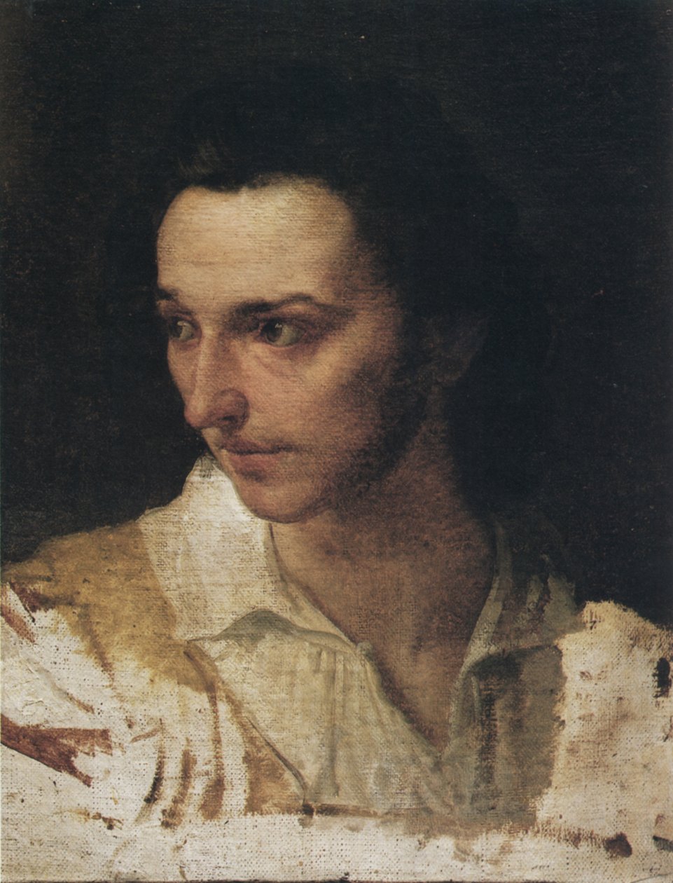 Kreivi Alfonso Schiaffinati Porron muotokuva, 1821 tekijältä Francesco Hayez