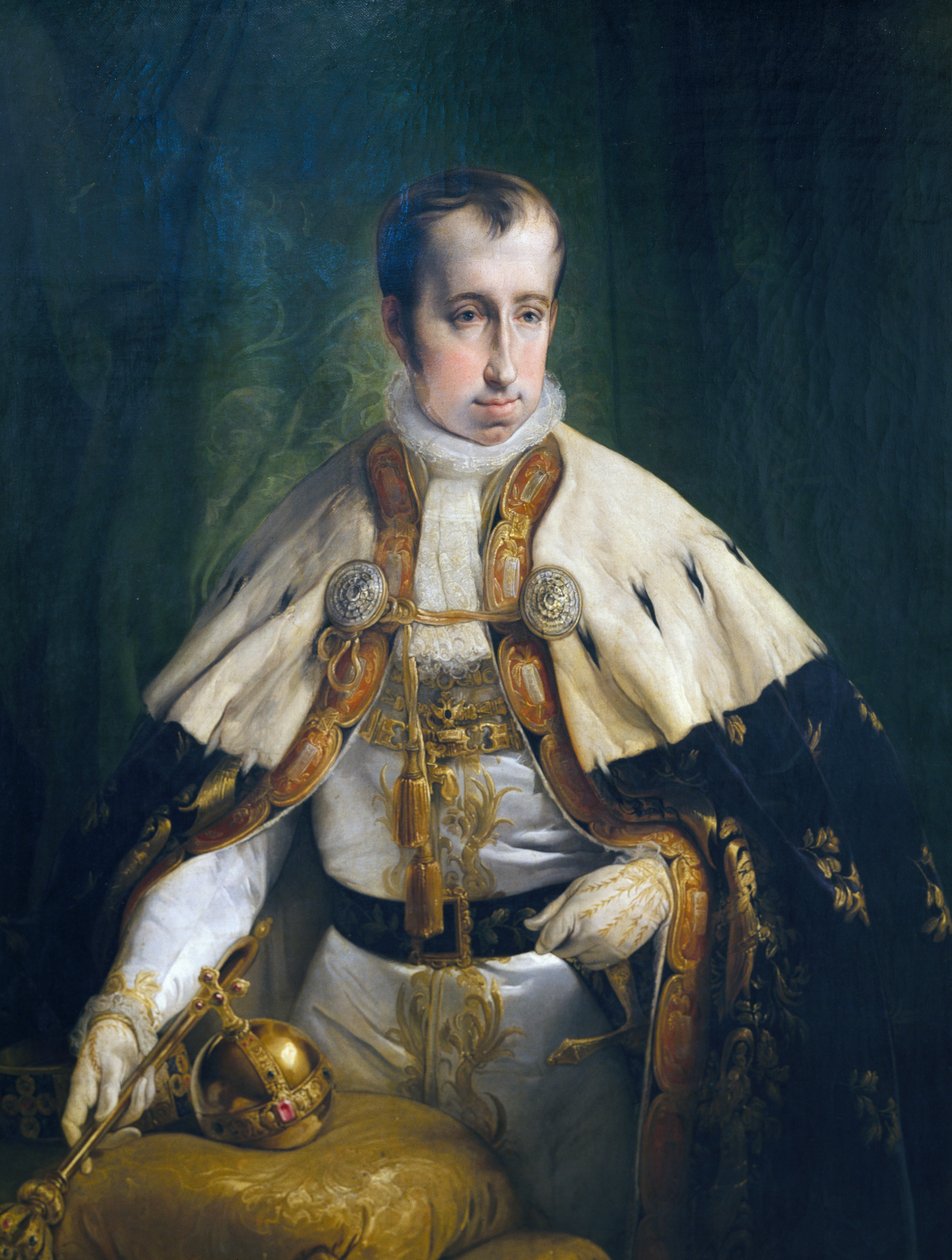 Itävallan Ferdinand I:n muotokuva, kirjoittanut Francesco Hayez tekijältä Francesco Hayez