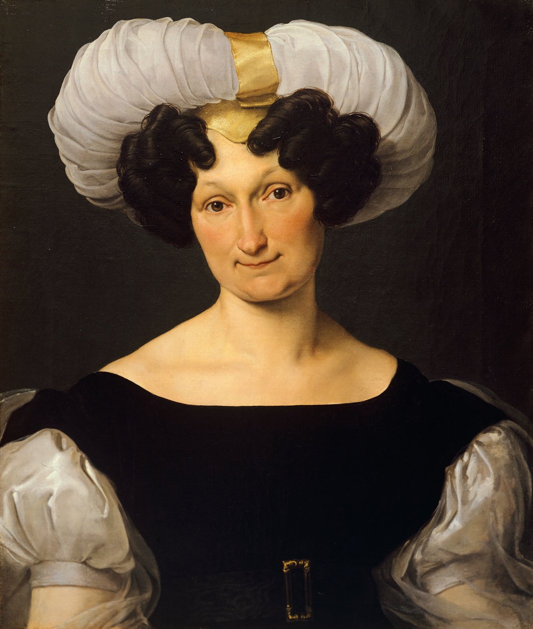 Francesco Hayezin (1791-1882) muotokuva Frances Majnoni d