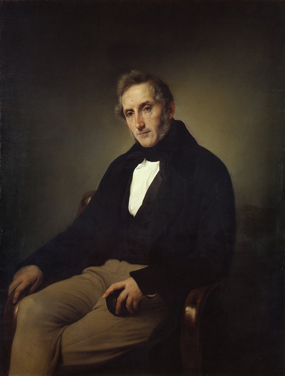 Runoilija Alessandro Manzonin muotokuva 1785-1873 tekijältä Francesco Hayez