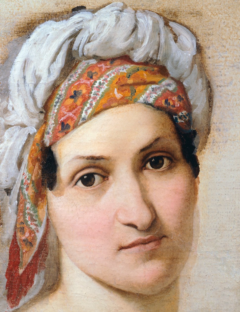 Francesco Hayezin (1791-1882) vaimo Vincenza Scaccian muotokuva tekijältä Francesco Hayez