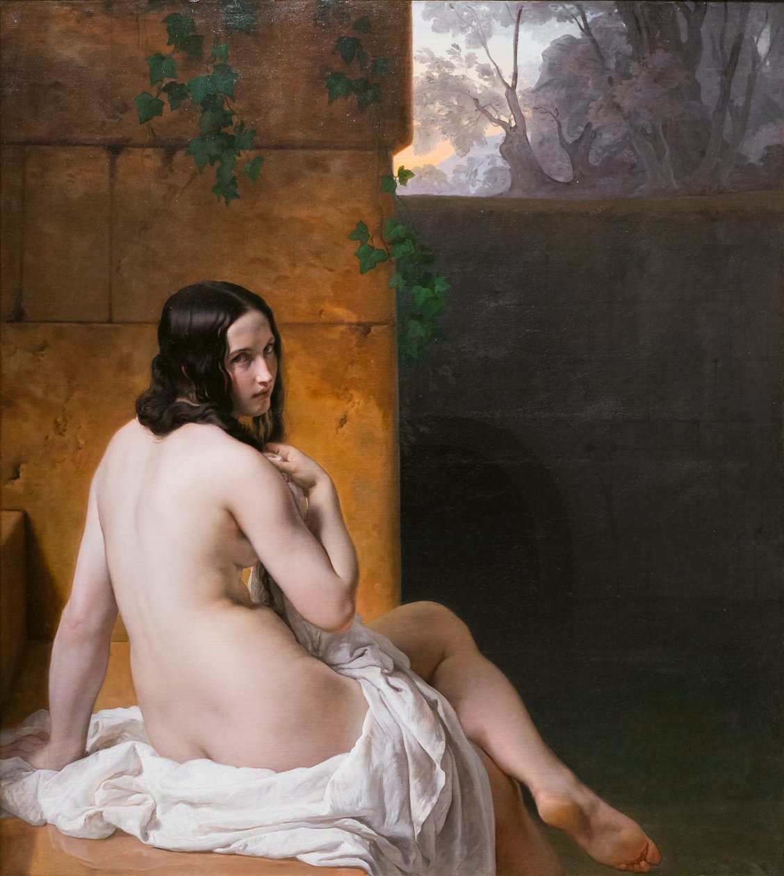 Susanna kylvyssä tekijältä Francesco Hayez