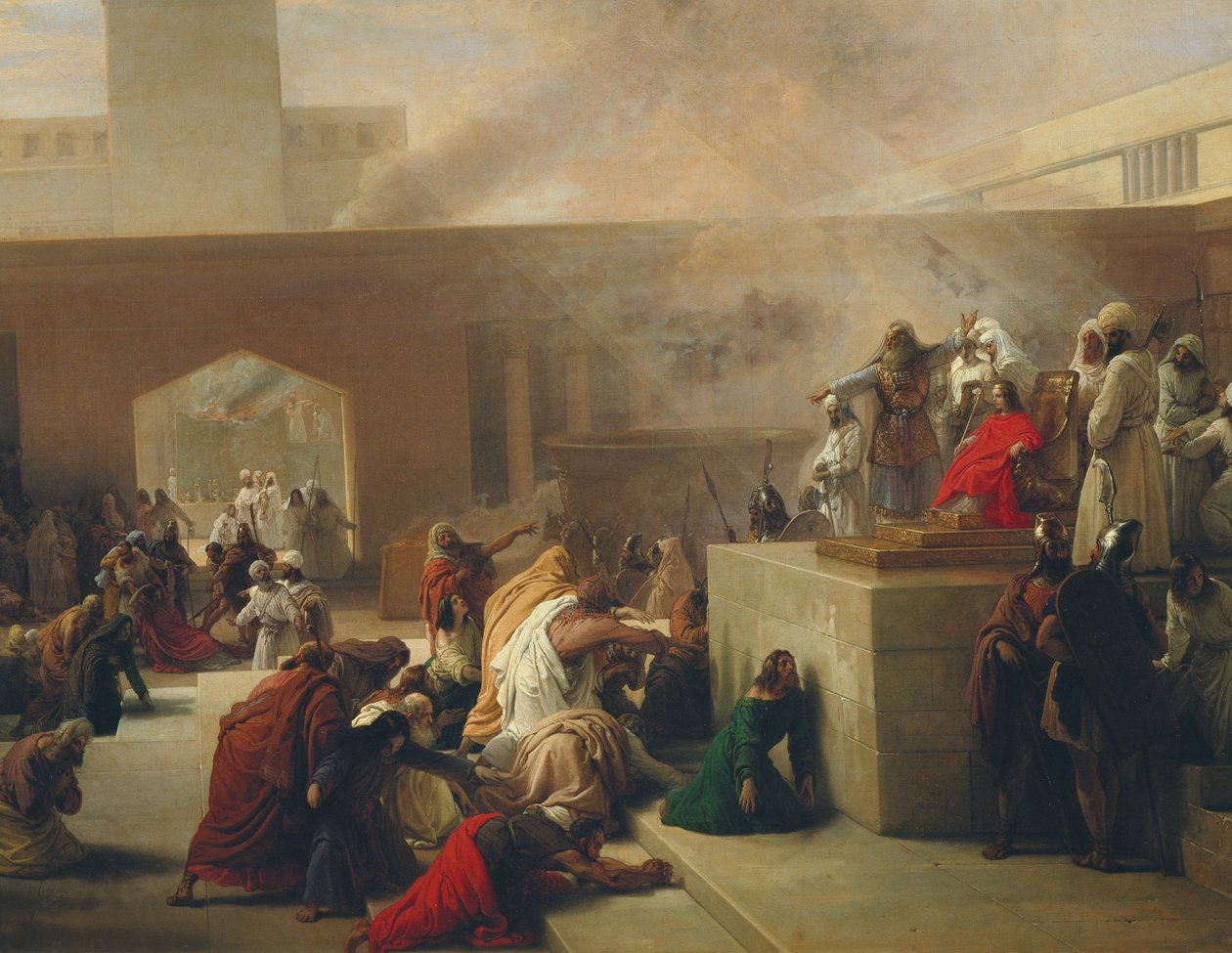 Joasin kruunajaiset, 1839 tekijältä Francesco Hayez