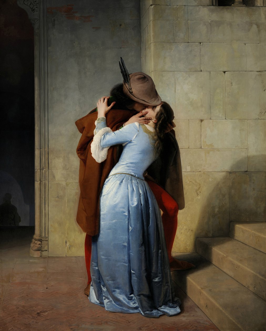Suudelma tekijältä Francesco Hayez