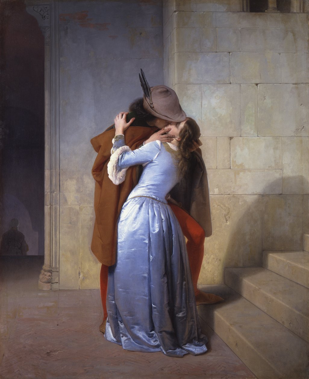 Suudelma tekijältä Francesco Hayez
