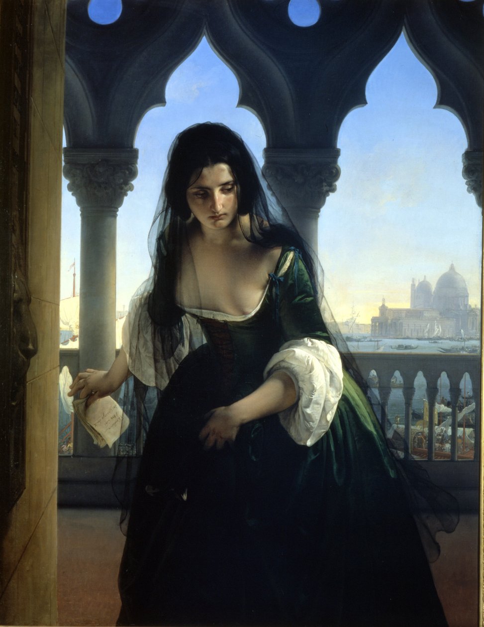 Salainen syyttäjä tekijältä Francesco Hayez
