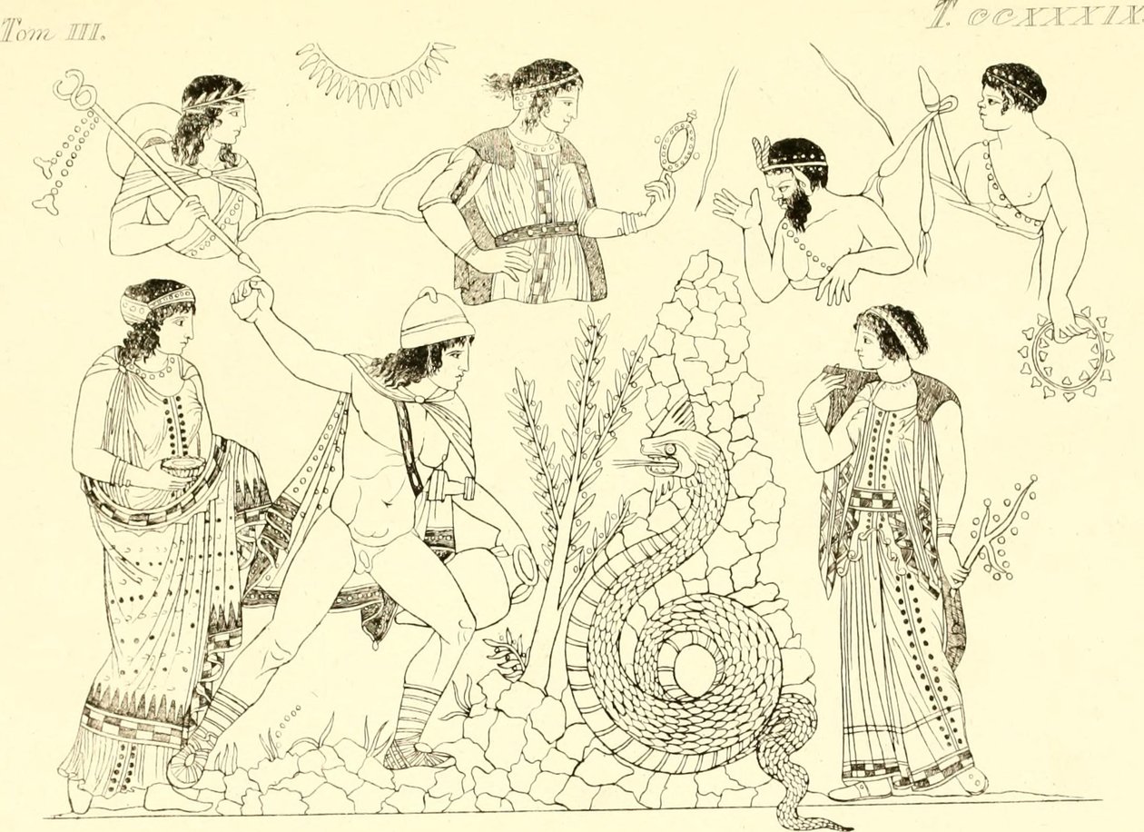 INGHIRAMI(1835) Maalauksia fiktiilimaljakoista Vol3 T239 (14761920716) tekijältä Francesco Inghirami
