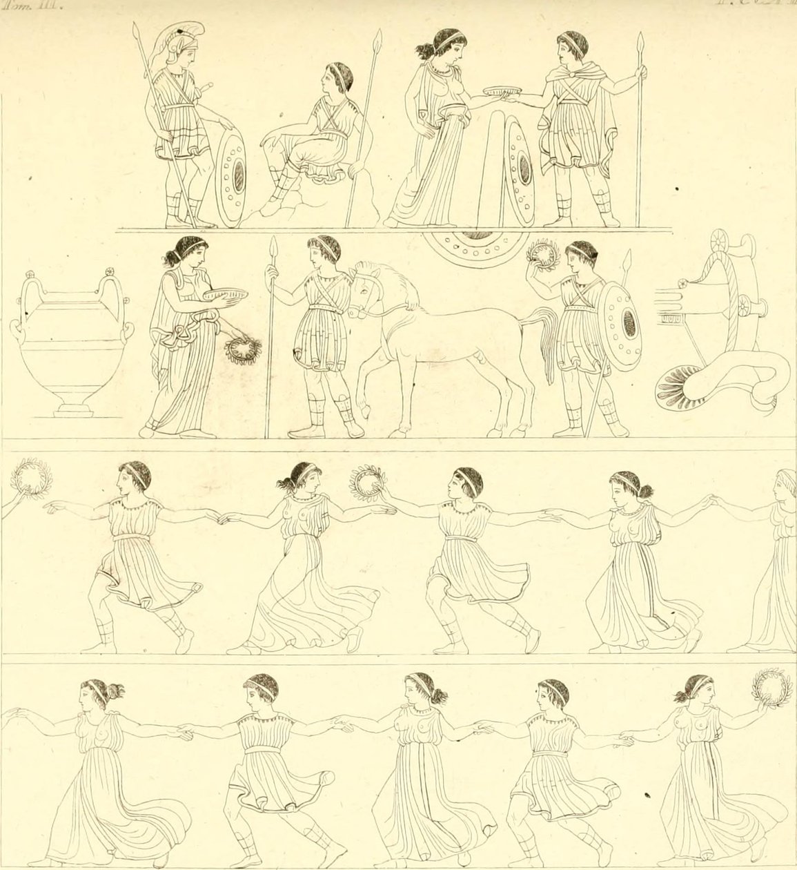 INGHIRAMI(1835) Fiktiilimaljakoiden maalaukset Vol3 T245 (14761925036) tekijältä Francesco Inghirami