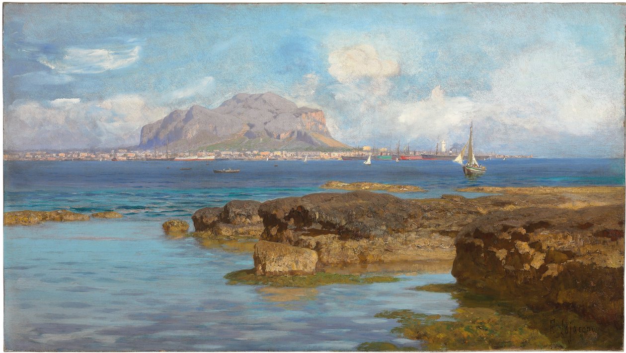Monte Pellegrino, Palermo, Sisilia tekijältä Francesco Lojacono