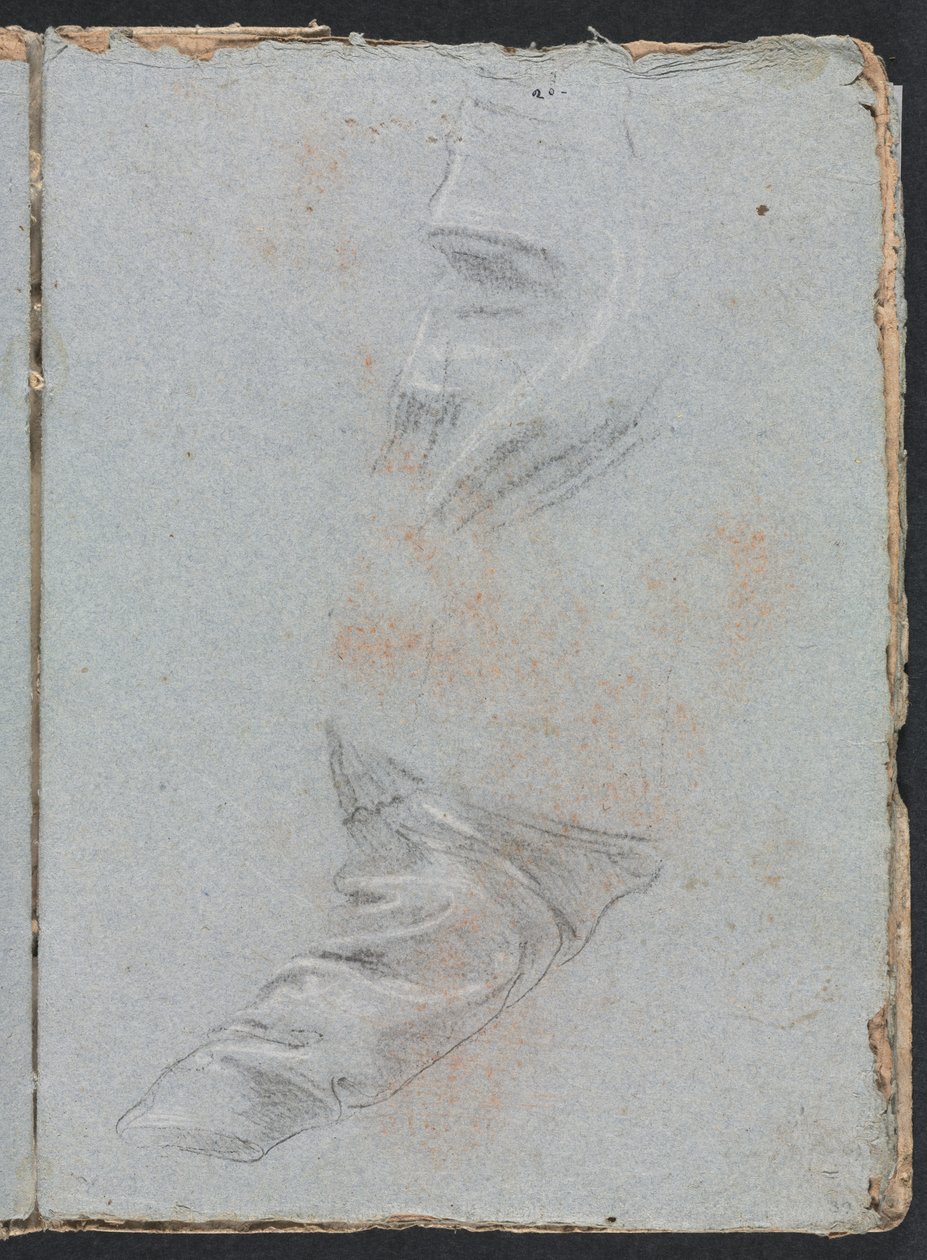 Verona Sketchbook: Verhojen tutkimus sivu 39, 1760. tekijältä Francesco Lorenzi