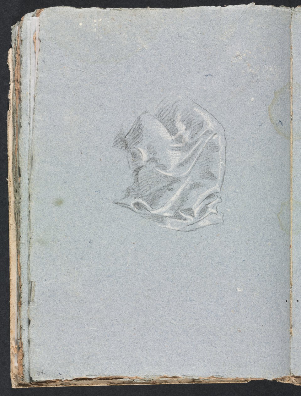 Verona Sketchbook: Verhojen tutkimus sivu 94, 1760. tekijältä Francesco Lorenzi