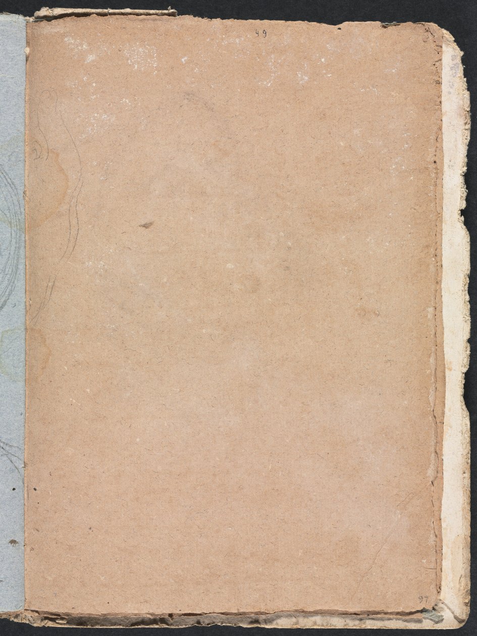 Verona Sketchbook: Salaamaton muoto sivu 97, 1760. tekijältä Francesco Lorenzi