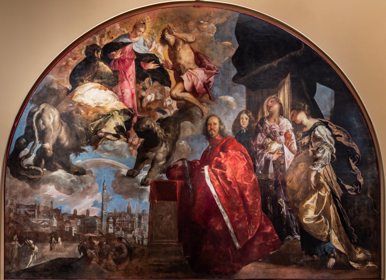 Podestà Girolamo Priulin kunnianosoitus tekijältä Francesco Maffei